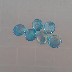 Glass Stones – One (1) Pound Light Blue